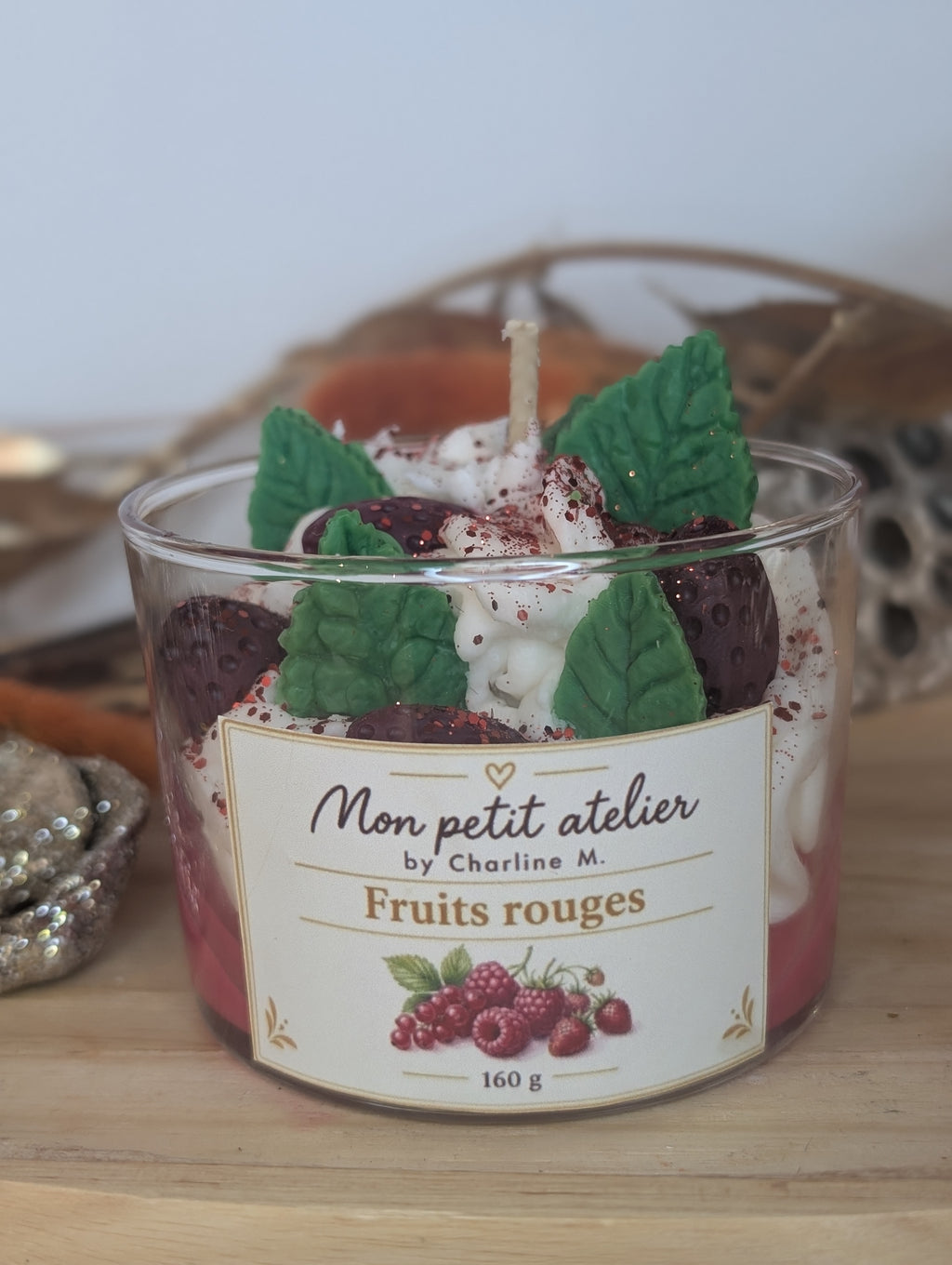 Bougie Fruits Rouges