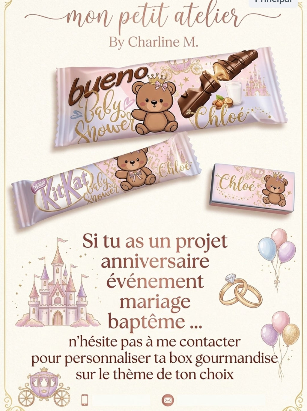 Papeterie personnalisée événements